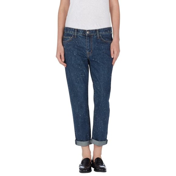 Current Elliott Jeans The Fling Blue White Constellation Relaxed - Picture 3 of 11